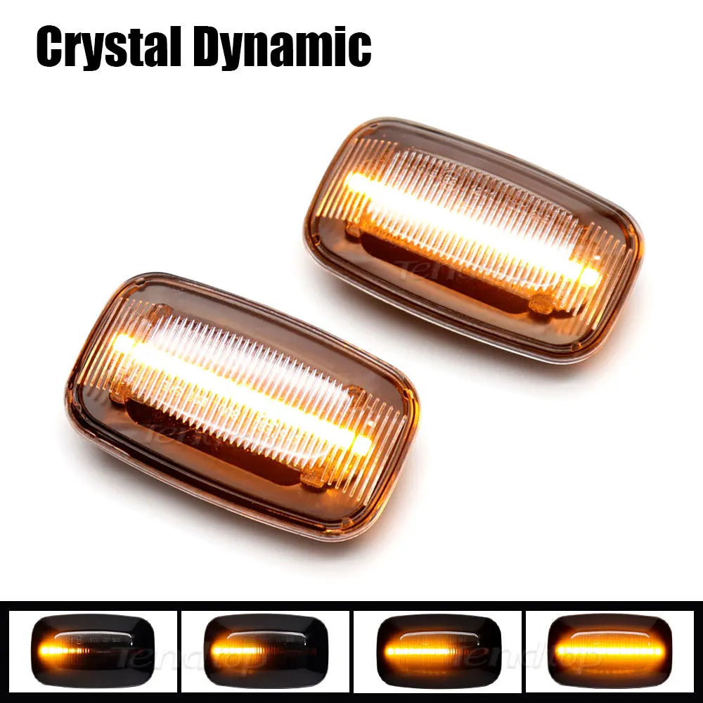 Dynamic Blinkers LED Turn Signal Side Marker Light for Toyota Land Cruiser 100/70/80 Series Prado Prado 90 Series FJ Cruiser