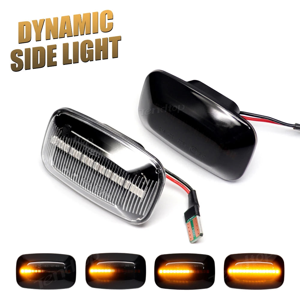 Dynamic Blinkers LED Turn Signal Side Marker Light for Toyota Land Cruiser 100/70/80 Series Prado Prado 90 Series FJ Cruiser