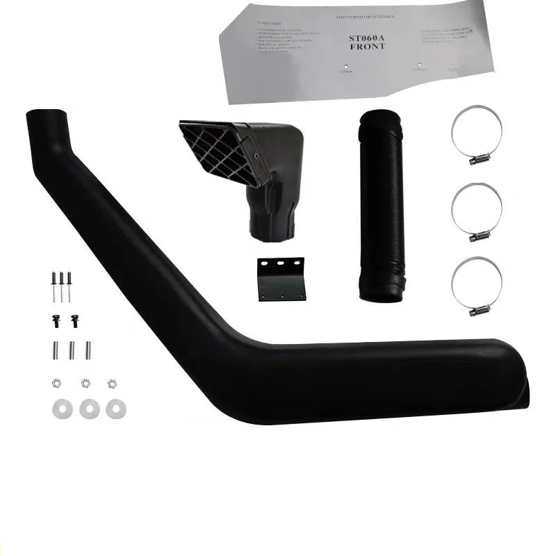 Auto Snorkel Kit For Landcruiser 60 61 62 Series Air Intakes Mailfold LLDPE Snorkel Kits For Toyota Landcruiser 1980-1989