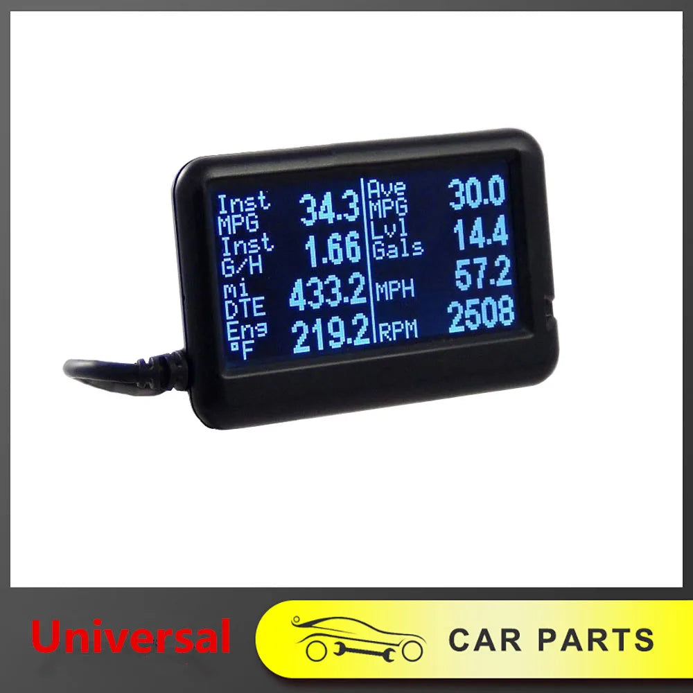 UltraGauge EM Plus v1.4 Automotive OBD2 For BMW Nissan Toyota etc.Car OBD Scanner Code Reader Gauges & Mileage Calculator