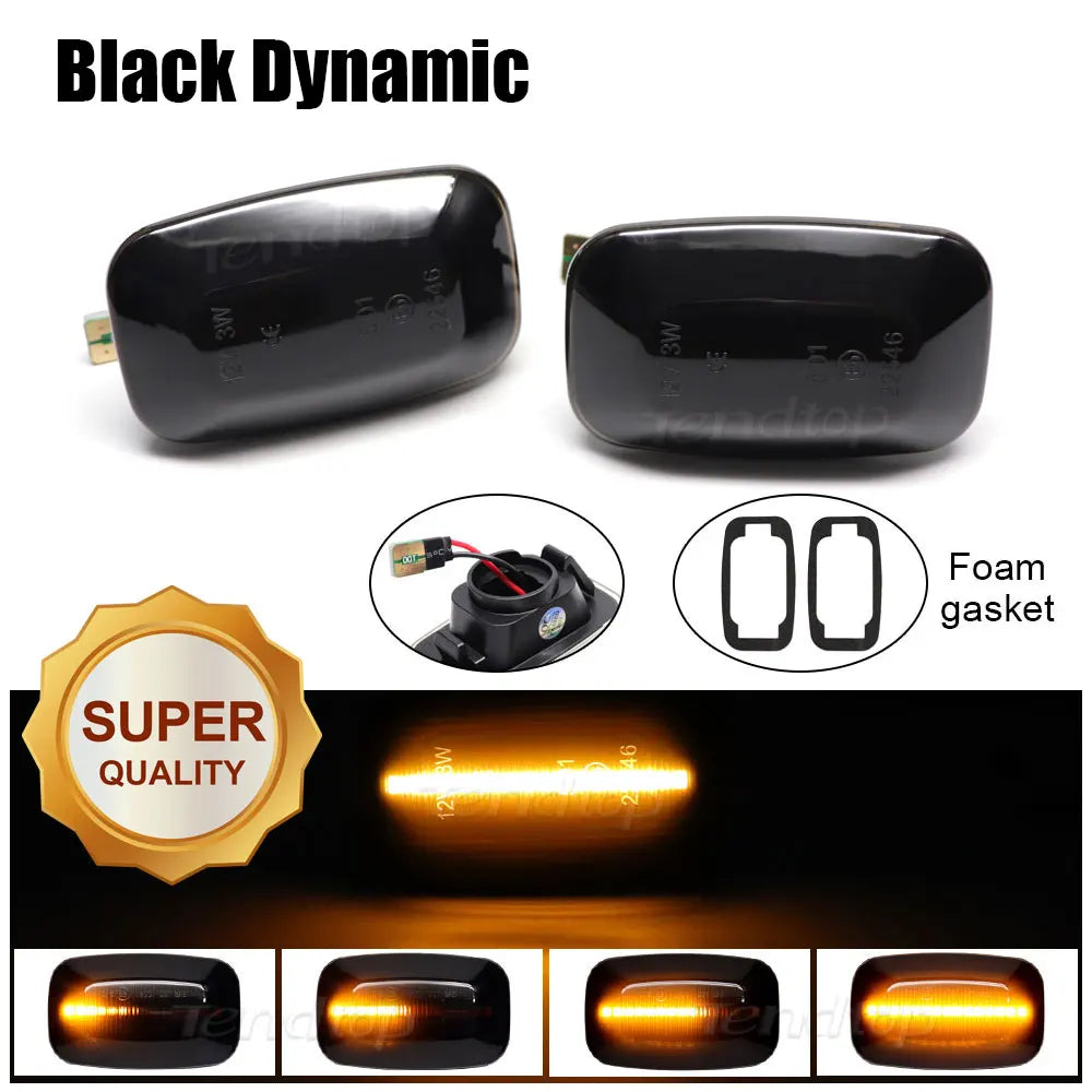 Dynamic Blinkers LED Turn Signal Side Marker Light for Toyota Land Cruiser 100/70/80 Series Prado Prado 90 Series FJ Cruiser